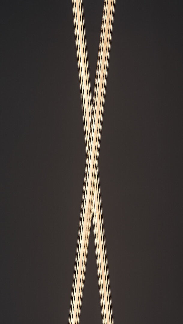 Nivaro – LED floor lamp 28W, minimalist, black | RABALUX