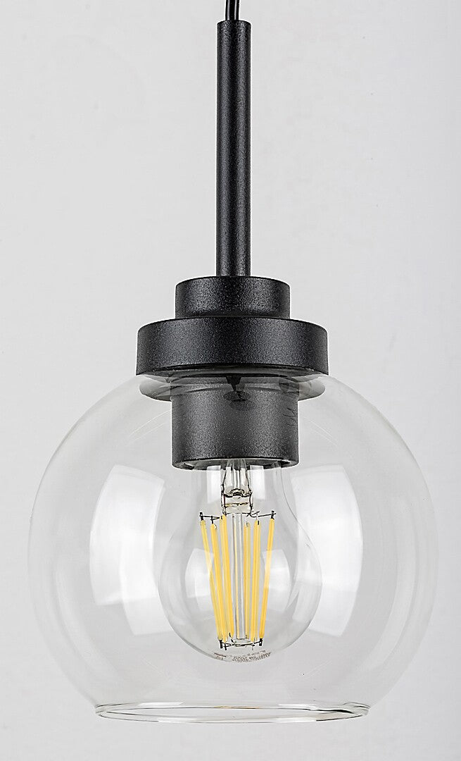 Tirina – RABALUX bathroom pendant lamp, E27, IP44, matte black