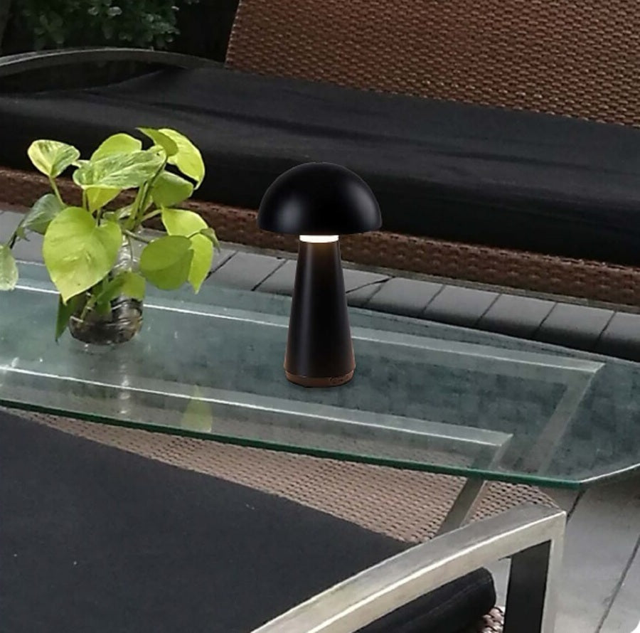Ishtar – LED table lamp RABALUX, 3W, IP44, dimmable, with battery and USB charging – for outdoor and indoor use