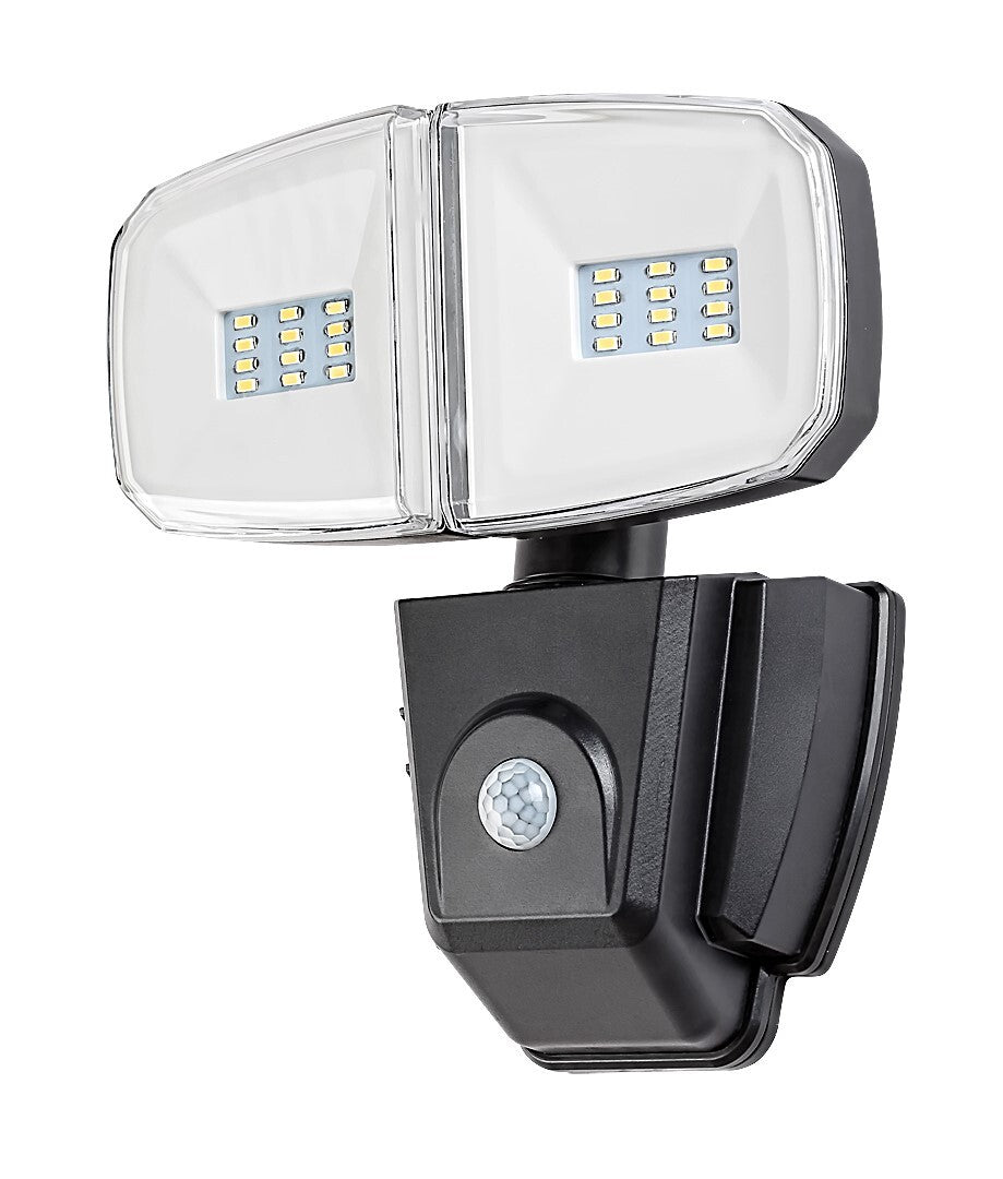 Zlarin – RABALUX solar LED outdoor lamp with sensor, 12W, IP44, black