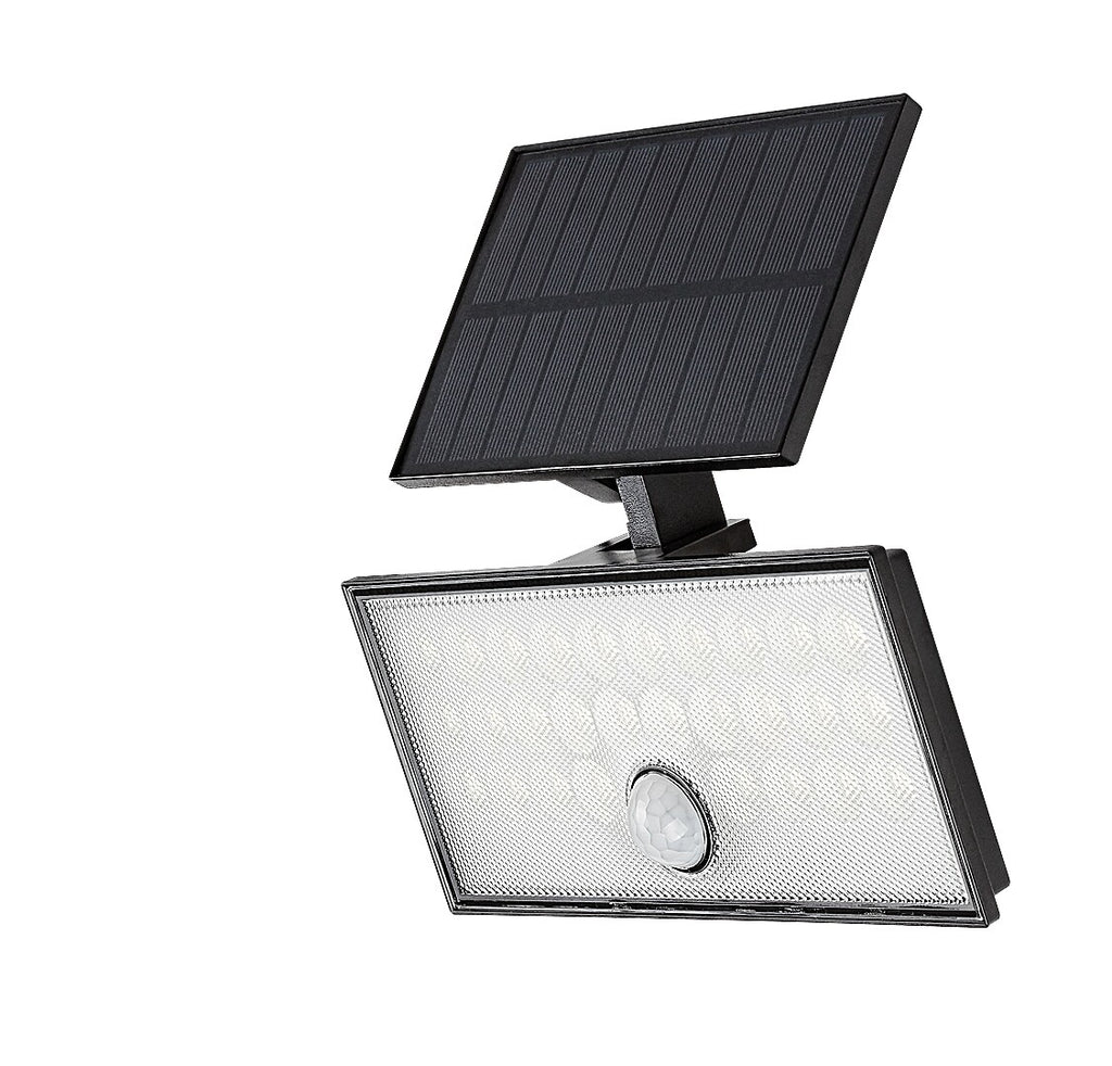 Zavod – Solar outdoor LED lamp RABALUX, black, IP65, sensor, 8W