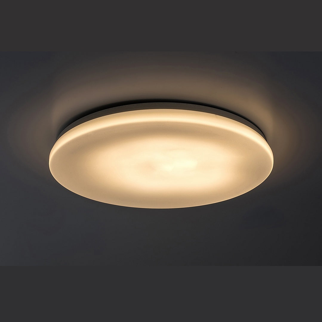 Lowar – Outdoor LED ceiling lamp RABALUX, white, IP44, 36W, adjustable light