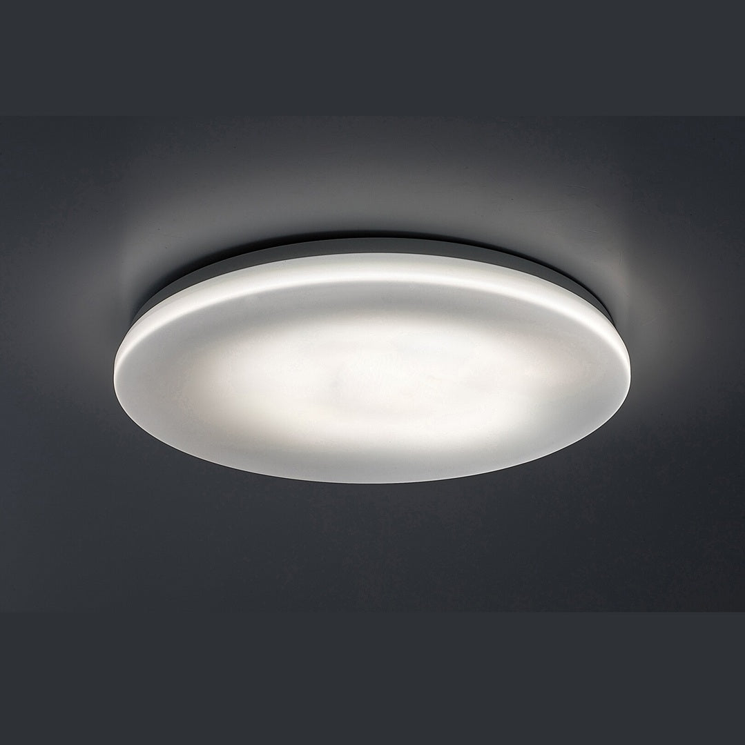 Lowar – Outdoor LED ceiling lamp RABALUX, white, IP44, 36W, adjustable light