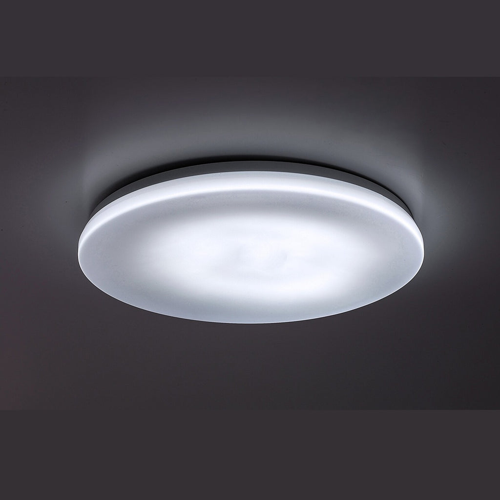 Lowar – Outdoor LED ceiling lamp RABALUX, white, IP44, 36W, adjustable light