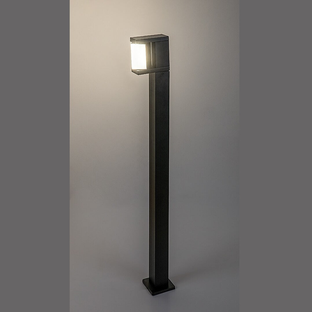 Cubbington – външна LED стояща лампа, черна, модерна