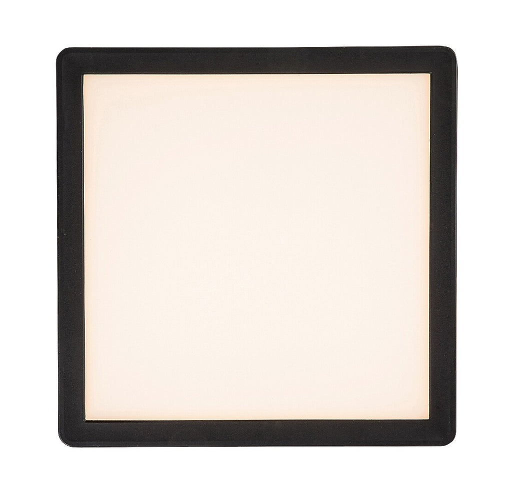 Inverness – смарт външен таванен плафон, черен, 15W LED, модерен стил