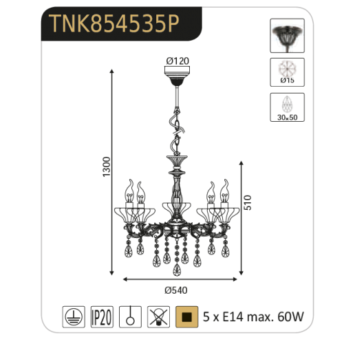 Полилей SARTO - AVA Lighting