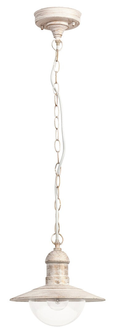 Oslo RABALUX outdoor pendant lamp – antique white, E27, IP44
