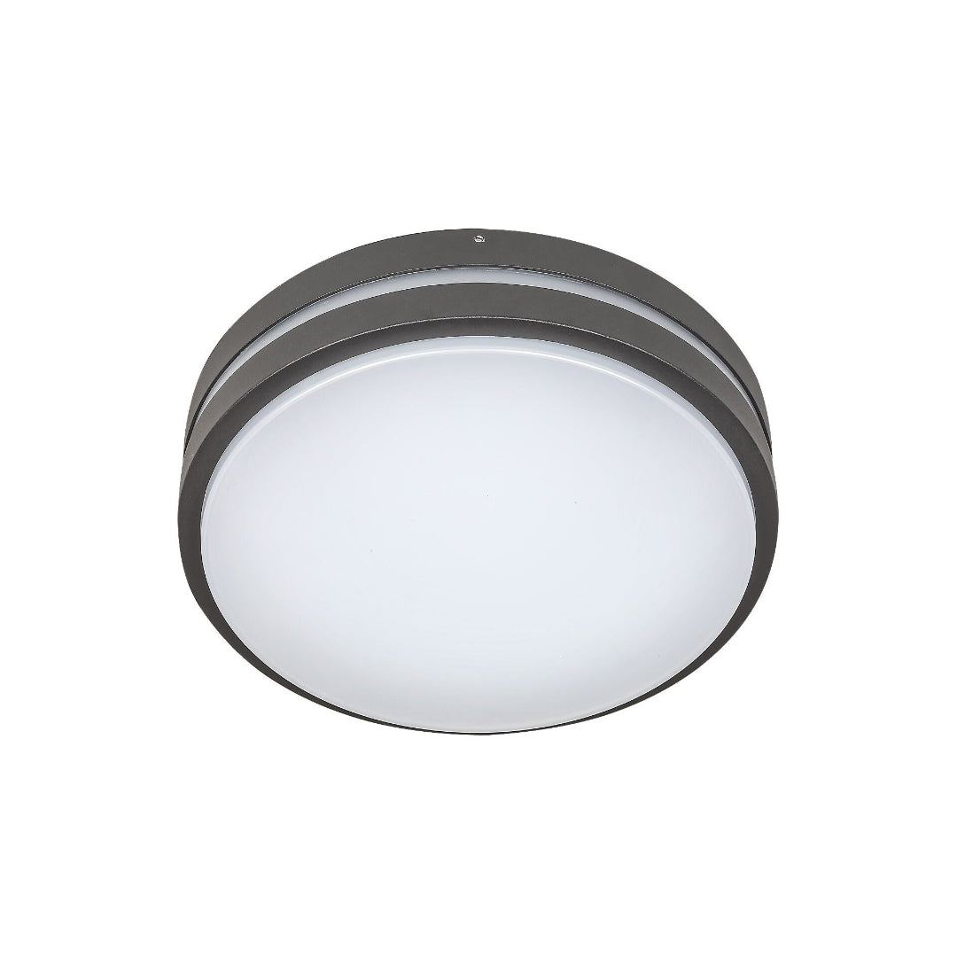 Hamburg – външен таванен плафон/ аплик, антрацит, 10W LED, модерен стил
