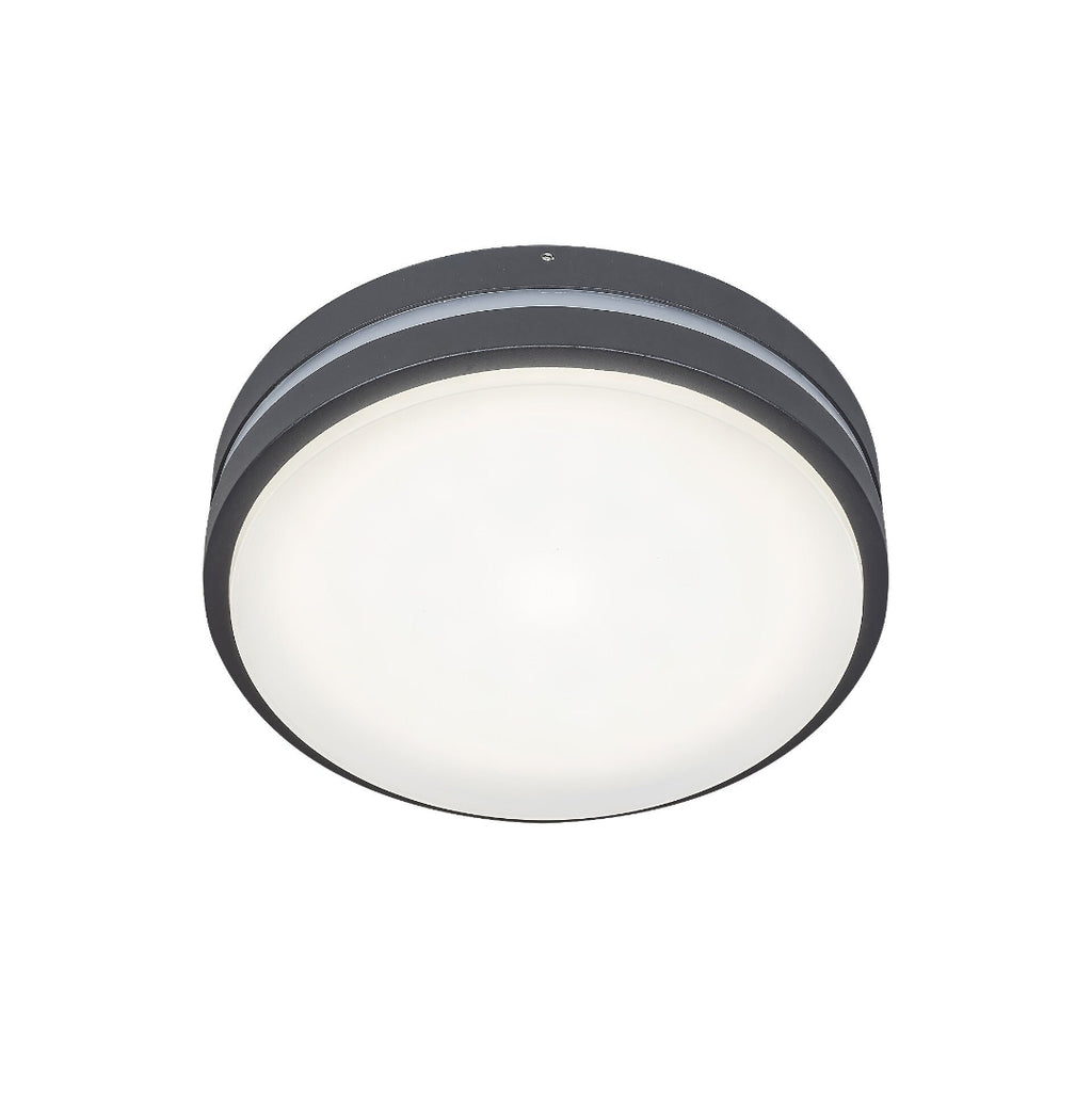 Hamburg – външен таванен плафон/ аплик, антрацит, 10W LED, модерен стил