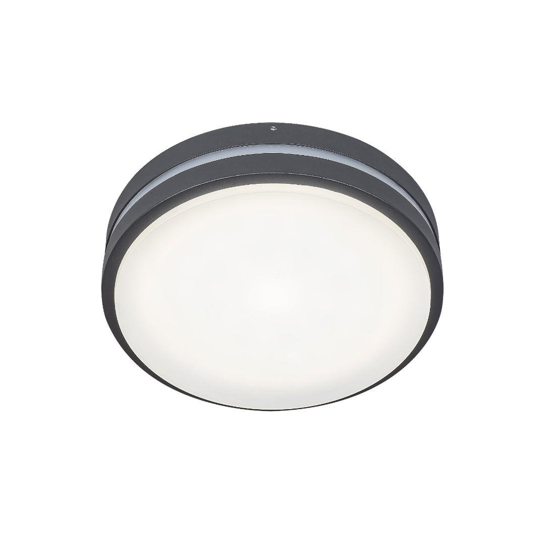 Hamburg – външен таванен плафон/ аплик, антрацит, 10W LED, модерен стил
