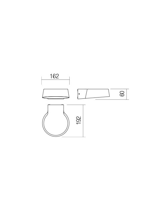 LED фасаден аплик 90045 PHASER - AVA Lighting