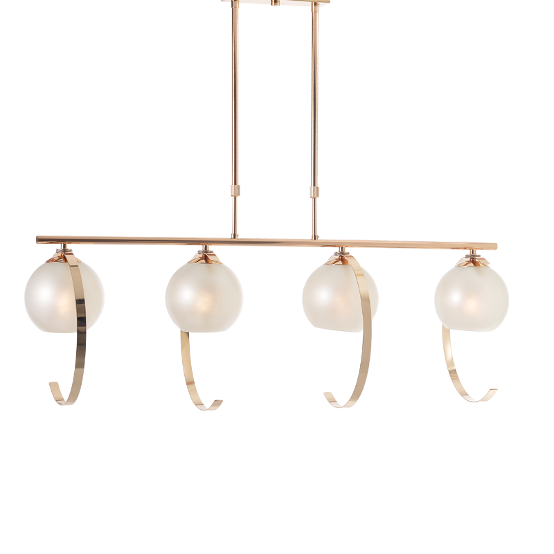 Pendant IPARELLE x4- Pearly White Cups