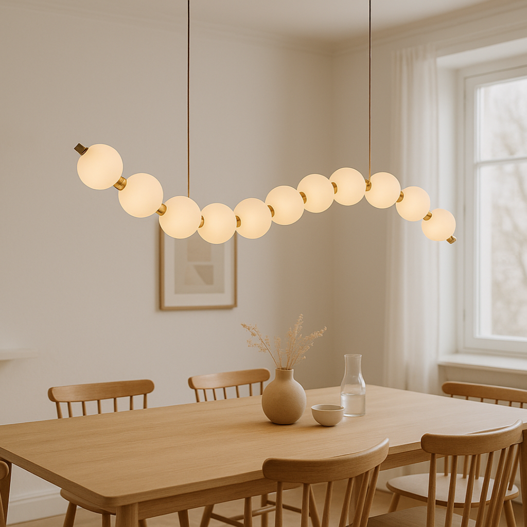 Golden Pearls – висяща LED лампа, 20W, 3000K, злато, IP20