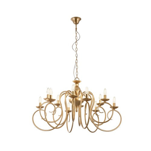 Chandelier CIRCE - Diameter: 1006 mm, Color: Bronze