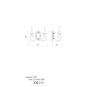 Аплик CIRCE - AVA Lighting