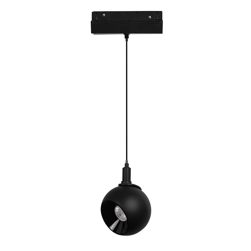 IONAP1230B – магнитен пендел, 12W 48V черен мат 3000K