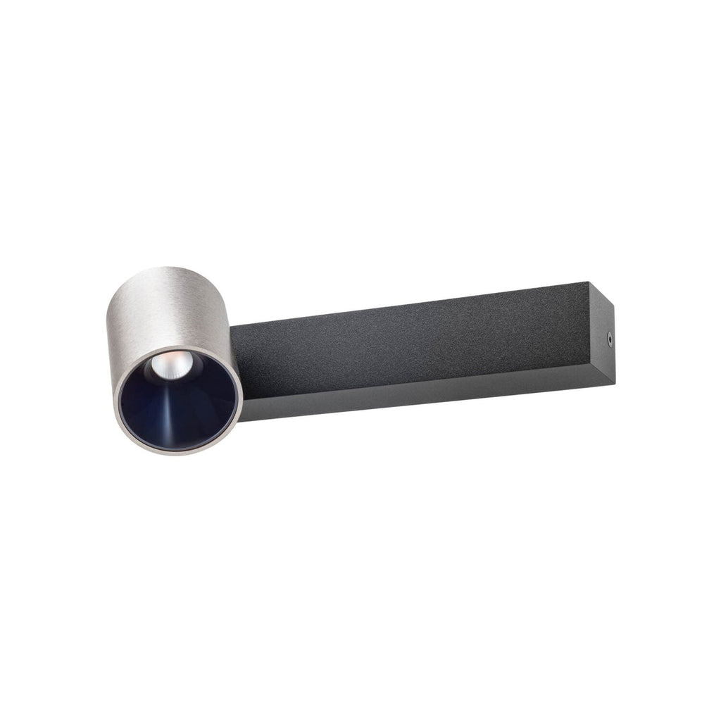 LED wall lamp Takto Misty nickel 2700 K - 01-4197