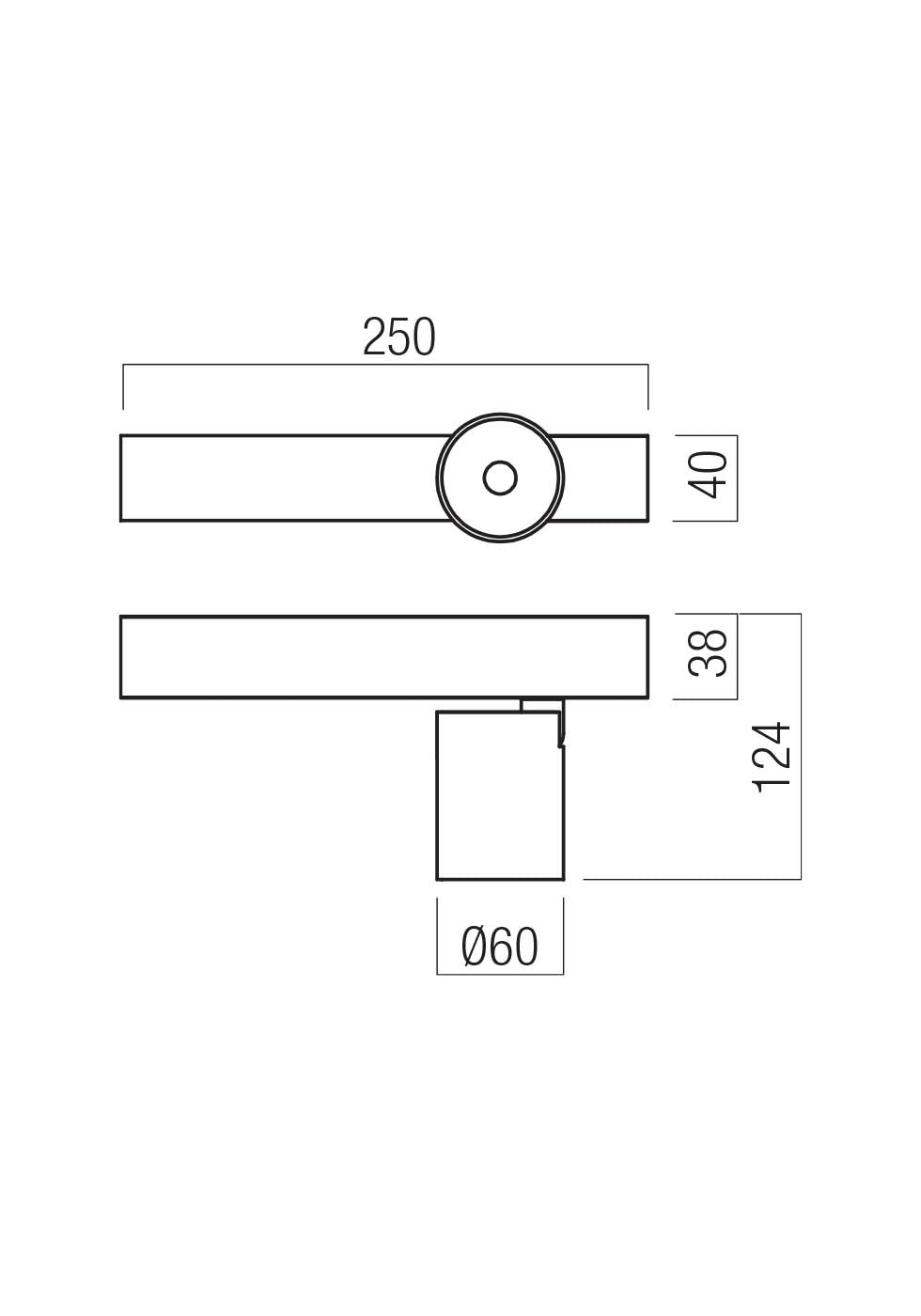 LED wall lamp Takto Silver coffee 2700 K - 01-4196