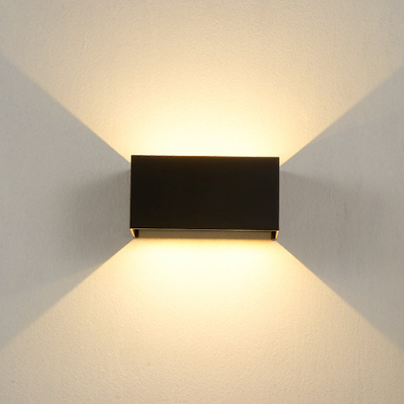 LED wall light LunaRect - Power, 12W, IP54