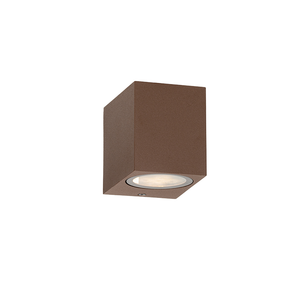 Стенен осветител VITA – Алуминиев, IP65, квадратен, GU10, 230V - AVA Lighting