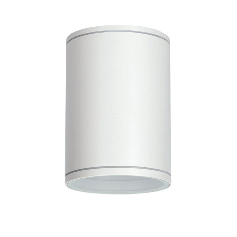 Луна за външен монтаж кръгла черна IP65 230V E27 35W - AVA Lighting