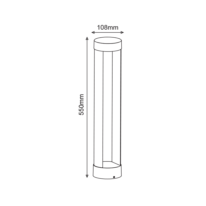 Градински стълб LAVAL - AVA Lighting