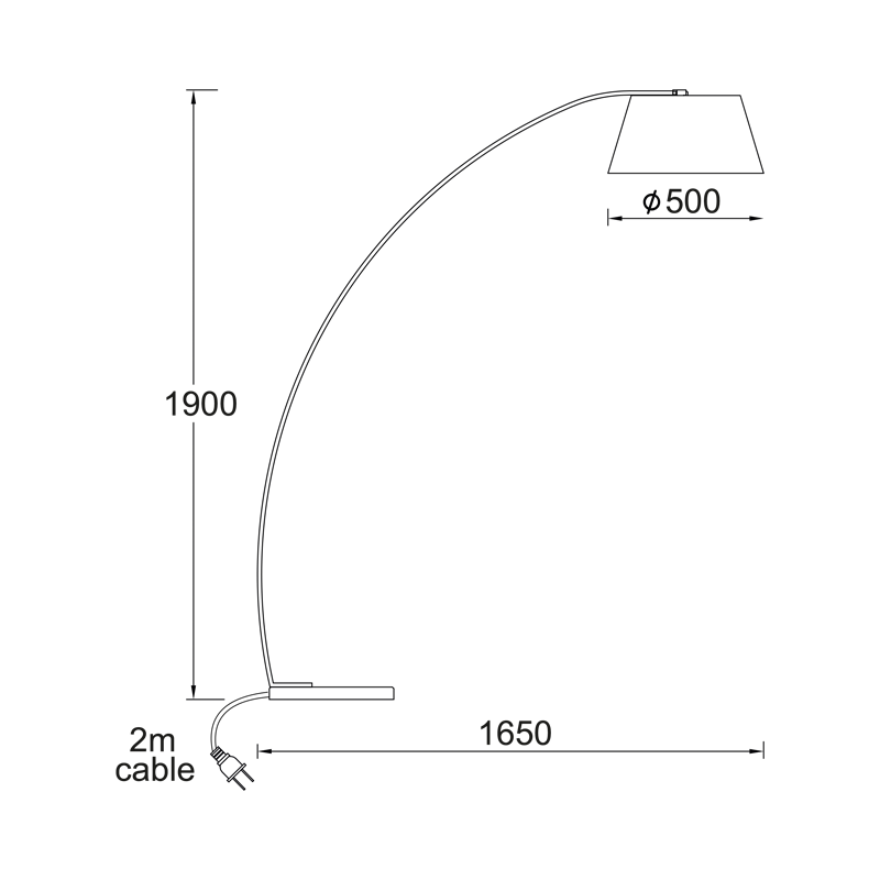 Лампион MF11185BK LENNON - AVA Lighting