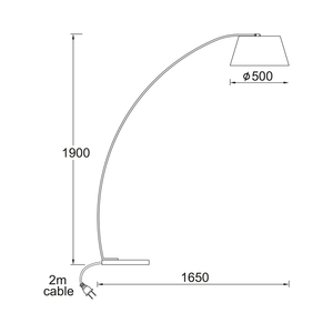 Лампион MF11185WH LENNON - AVA Lighting