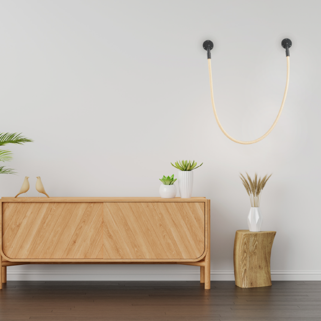 Malpo – стенна LED лампа, 16W, 3000K, черен, IP20