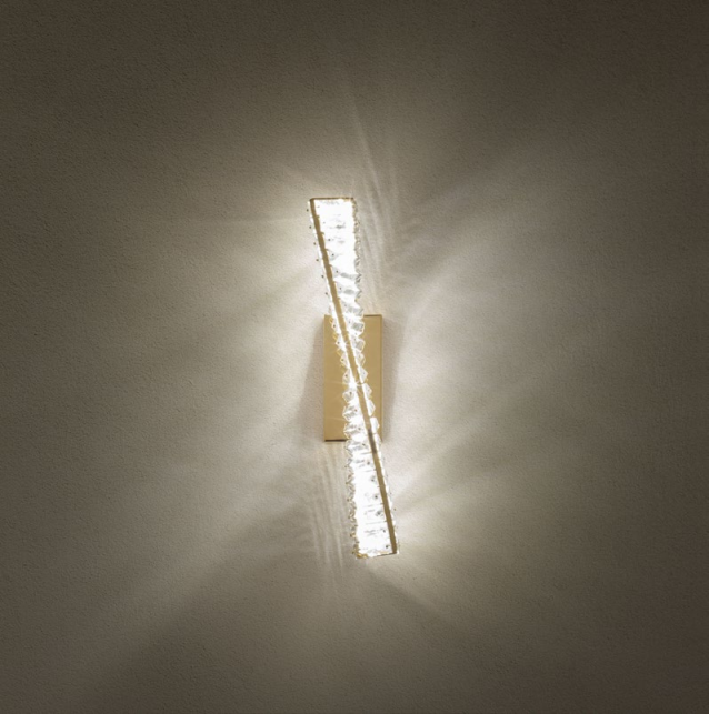 Crystal LED WALL APPLIQUE OBLIGE - IOB W 11