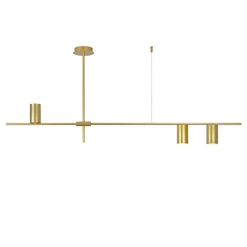 Таванно осветление "ARISTO" – Черен или Златен метал, 3xGU10 - AVA Lighting