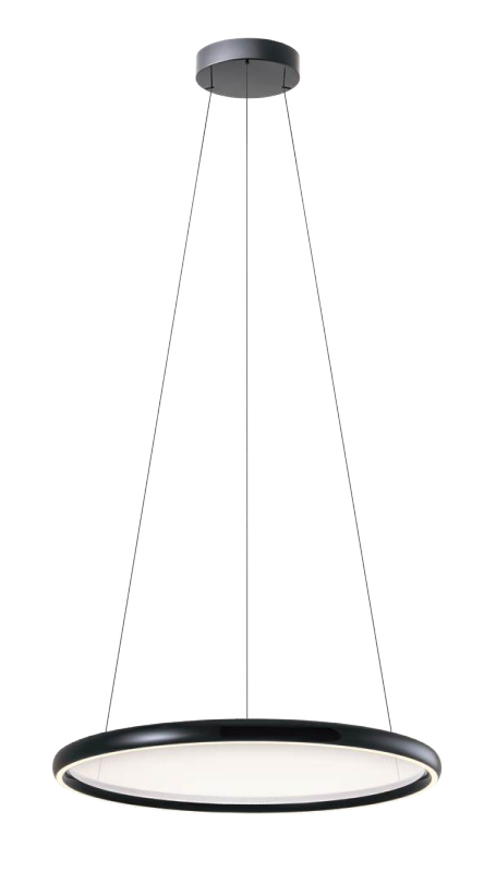 LED pendant lamp Vance CCT Ø805 mm Black - 01-3740