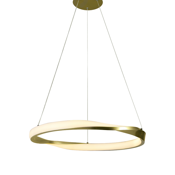 LED висяща лампа BRACE – алуминий и акрил, 32W / 42W, 2500lm / 3300lm, IP20