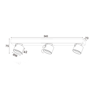 LED Осветител 15W COB, 80°, 3000K, 1200lm – PLUTO - AVA Lighting