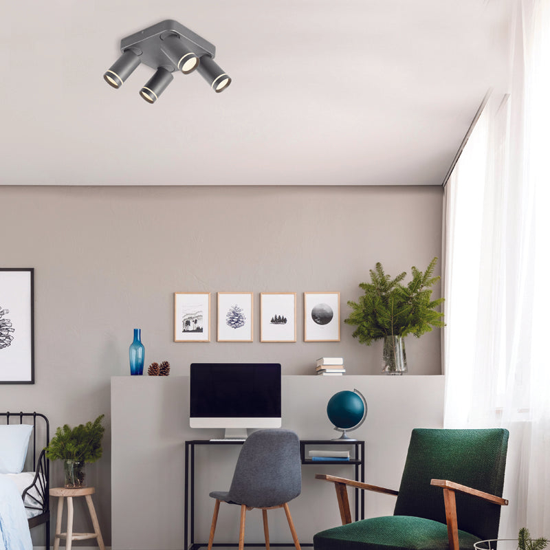 Таванен Осветител 4xGU10, 21x21x13,5 см – DIVINO - AVA Lighting