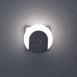 Сензорна нощна лампа - 1W с 2 USB порта - AVA Lighting