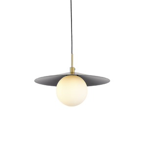 Полилей GLOBIE с 1 G9 крушка в златист и бял цвят - AVA Lighting