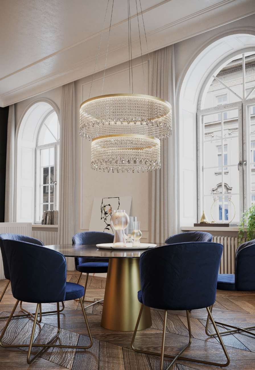 Crystal Led Poly VANESIA • IVA PR L 11