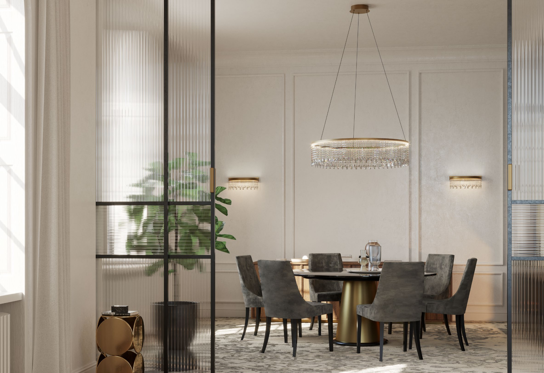 Crystal Led Chandelier VANESIA • IVA PR XL 11
