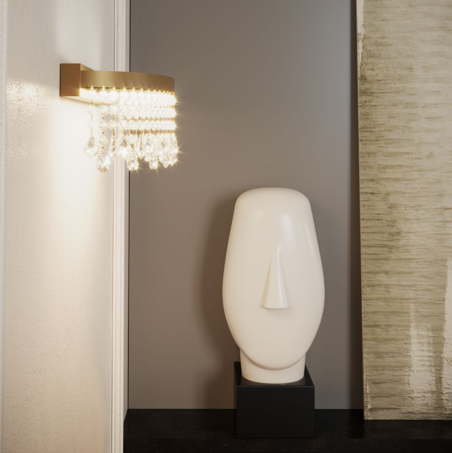 Crystal Led Wall Lamp VANESIA - IVA W 11