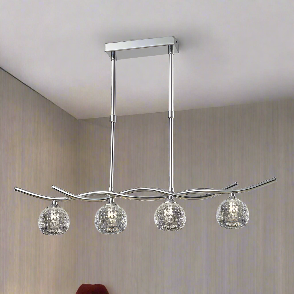 Mодерен полилей с 5 G9 крушки - AVA Lighting