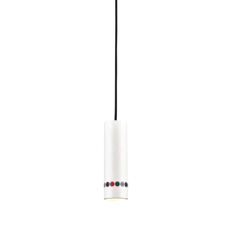 Пендел с 1 GU10 крушка - бял метал - AVA Lighting