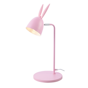 Настолна лампа "Bunny" – Розова, за детска стая, E27 - AVA Lighting