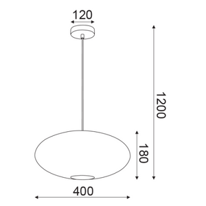 Пендел Silver VINTAGE - AVA Lighting