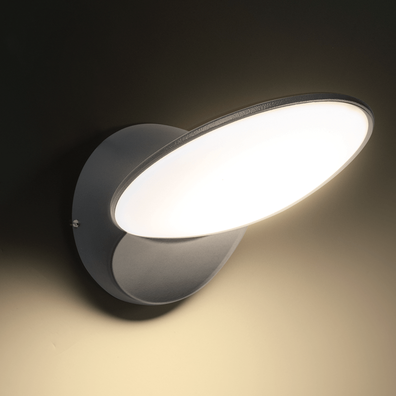ACRI dark gray wall lamp LED 14W, 3000K, IP54