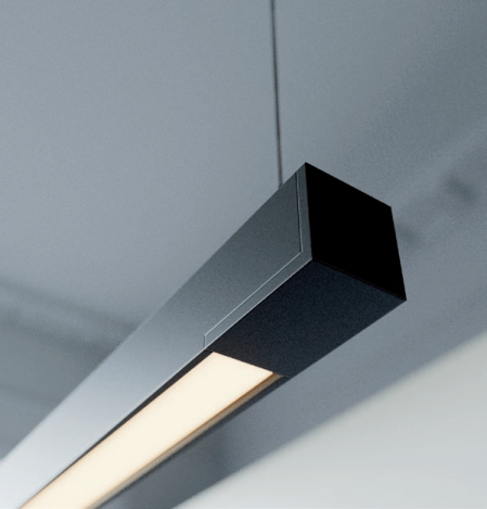 LED пендел Acrobat Horizontal – цвят: Черен