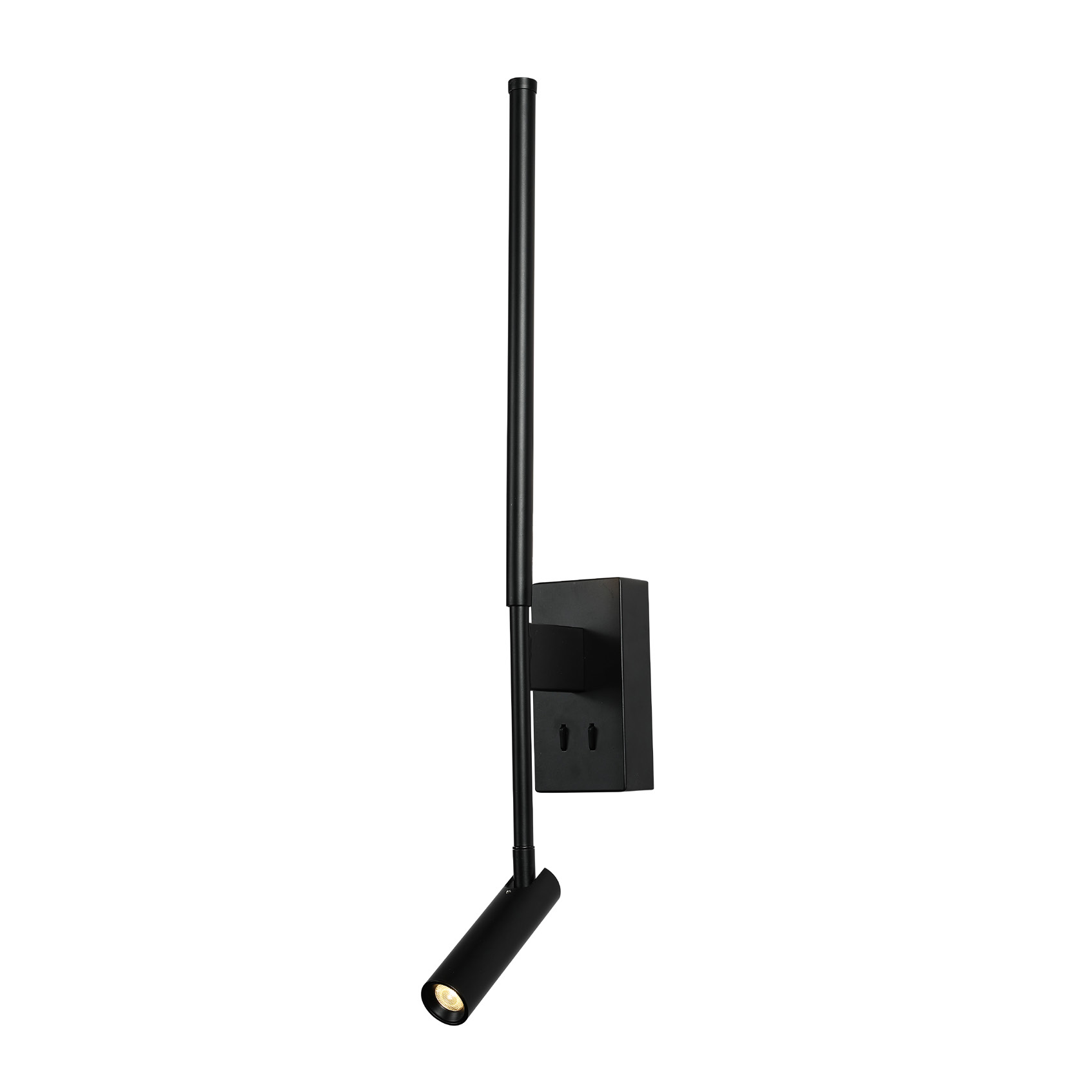 LED аплик CONCERTO – с насочена и фоновa светлина, 5W + COB 3W, 700lm, бял или черен