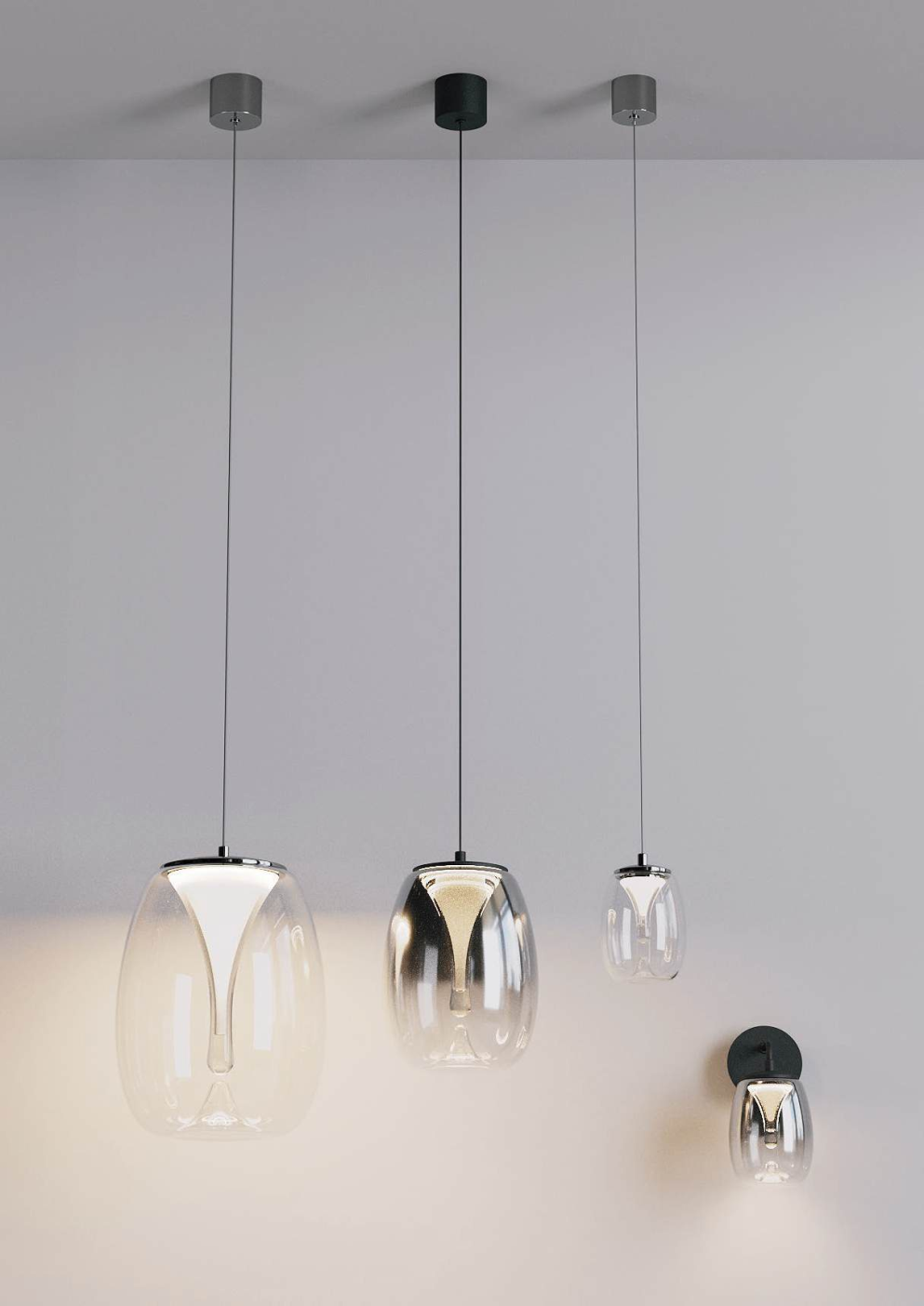 Pendant lamp Drop 01-3925
