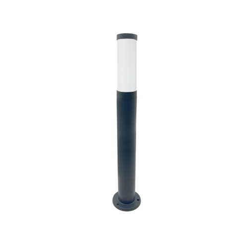 Standing garden lamp gray 65cm E27 moisture-proof IP45 aluminium/plastic